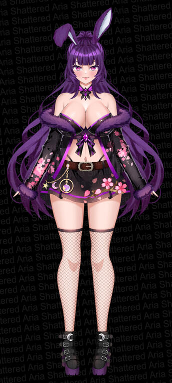 Shattered Aria twilight idol attire model.