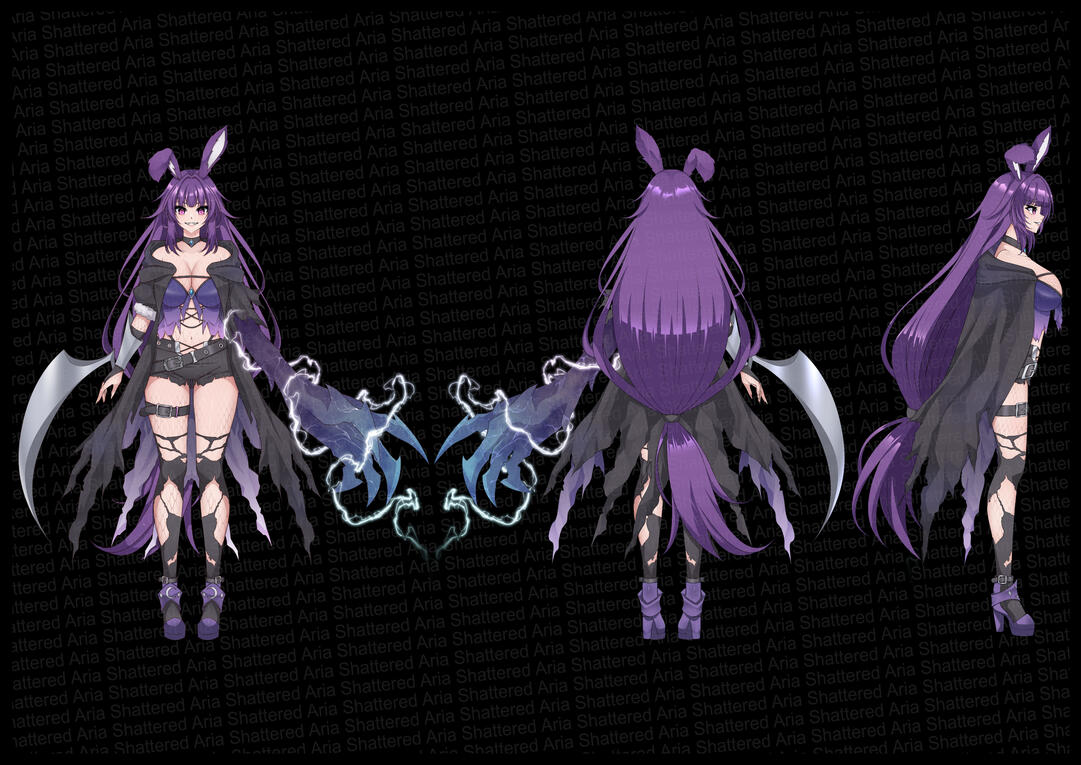 Requiem character reference sheet.